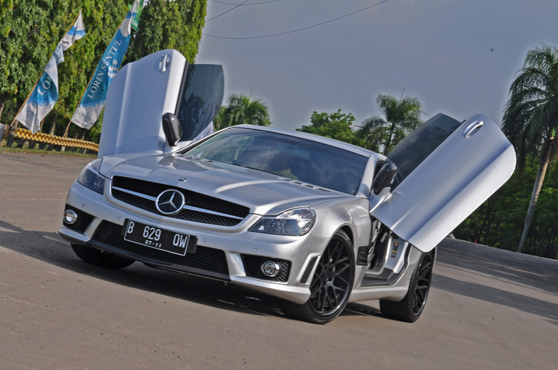 Vertini Concave Magic on Mercedes SL55 AMG